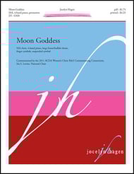 cover Moon Goddess SSA choral sheet music cover